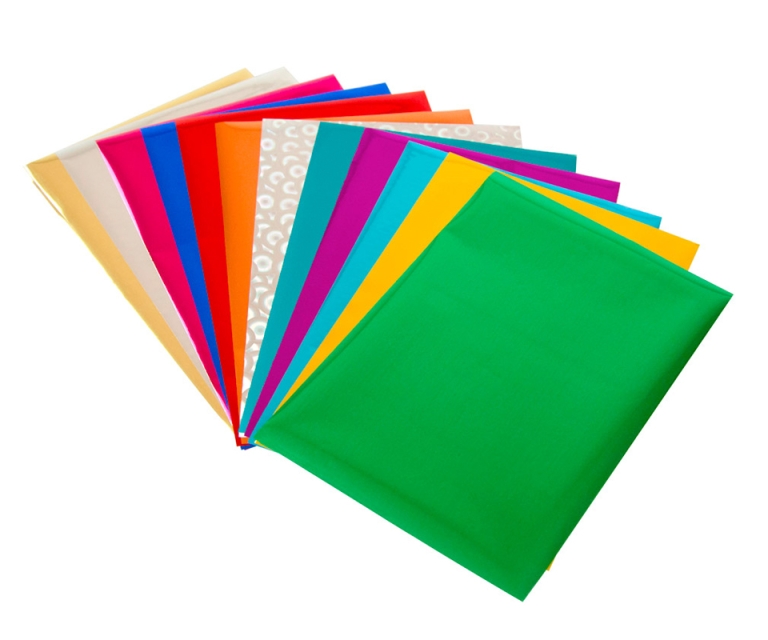 Pebaro 2 x 12 Folien für Heissfolien Präge-Set