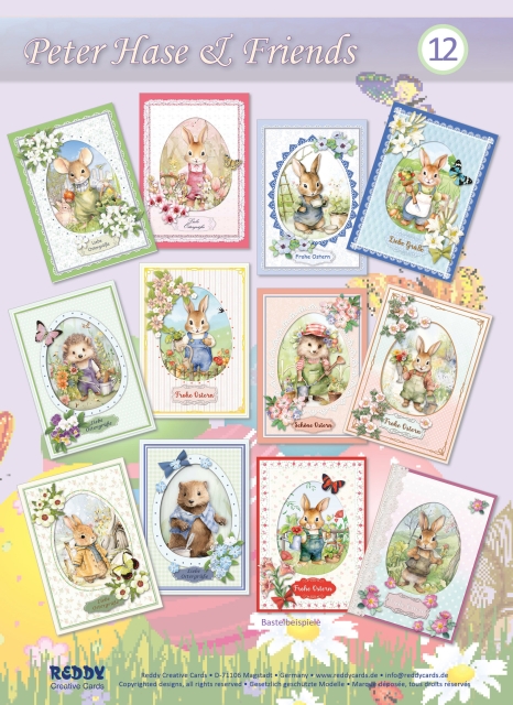 Reddy Cards Bastelset Peter Hase & Frieds Peter Rabbit