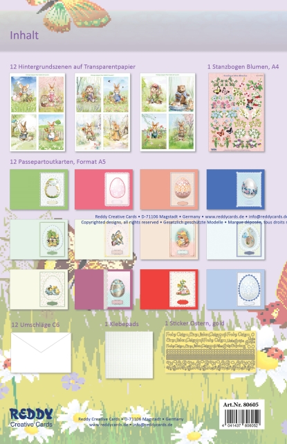 Reddy Cards Bastelset Peter Hase & Frieds Peter Rabbit