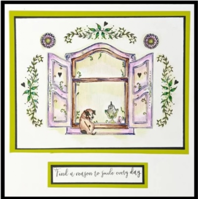 Pink Ink Designs Old Mother Cupboard A5 Clear Stamps