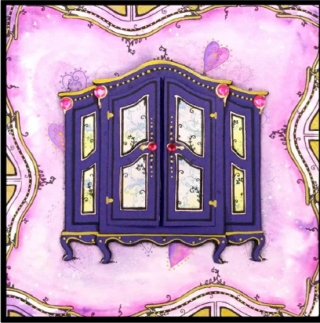 Pink Ink Designs Old Mother Cupboard A5 Clear Stamps