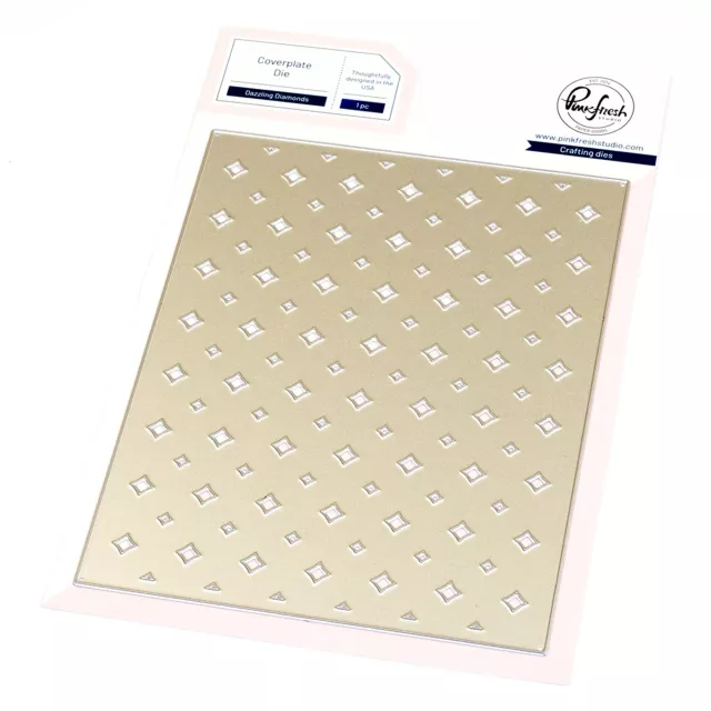 Pinkfresh Studio Artful Foundations Coverplate Die Dazzling Diamonds