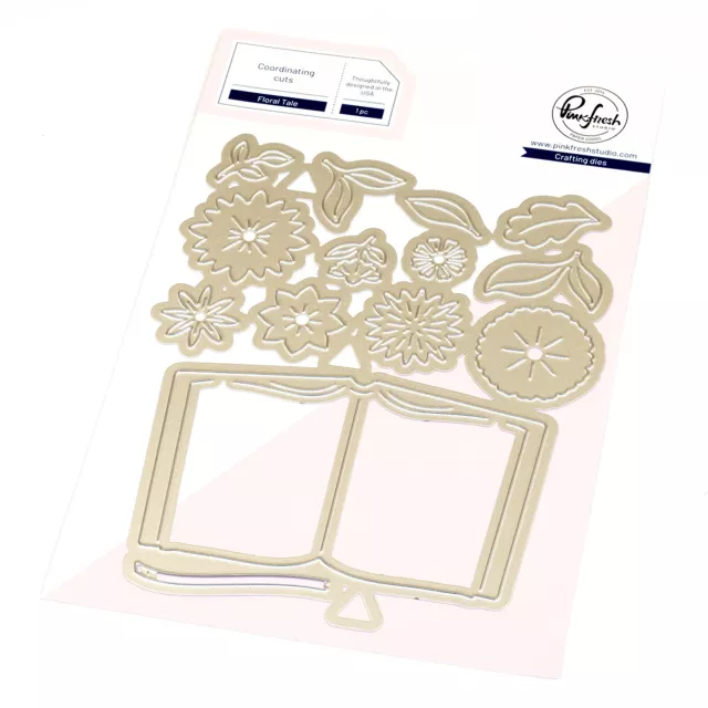 Pinkfresh Studio Artful Foundations Die Floral Tale