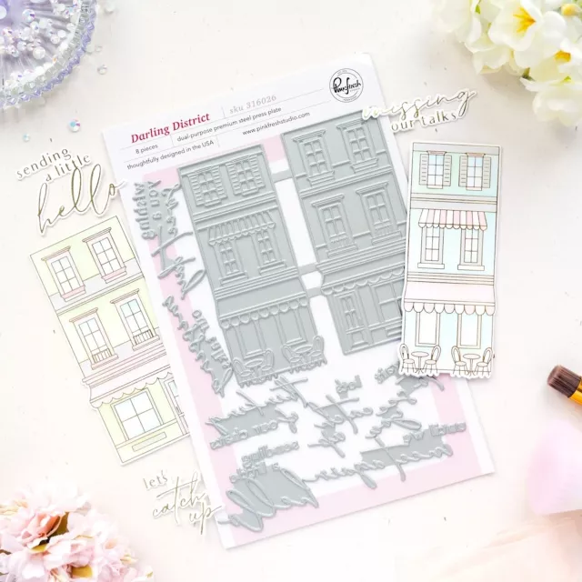 Pinkfresh Studio The Couture Edit Press Plate Darling District