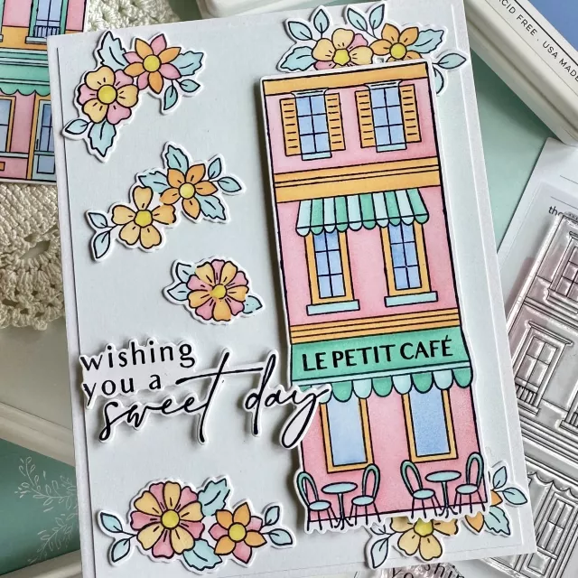 Pinkfresh Studio The Couture Edit Press Plate Darling District