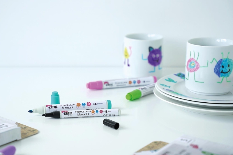 Kreul Porcelain Marker medium Dunkelgrün