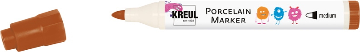 Kreul Porcelain Marker medium Braun