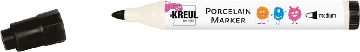 Kreul Porcelain Marker medium Schwarz