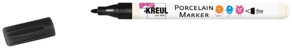 Kreul Porcelain Marker fine Schwarz