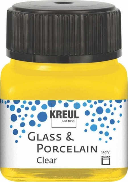 Kreul Glass & Porcelain Clear 20 ml Sonnengelb