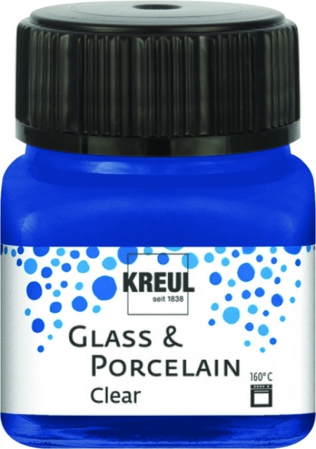 Kreul Glass & Porcelain Clear 20 ml Dunkelblau