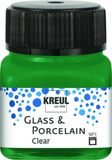 Kreul Glass & Porcelain Clear 20 ml Dunkelgrün