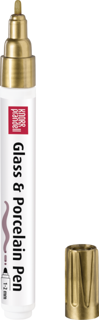 Glass und Porcelain Pen 1 - 2 mm