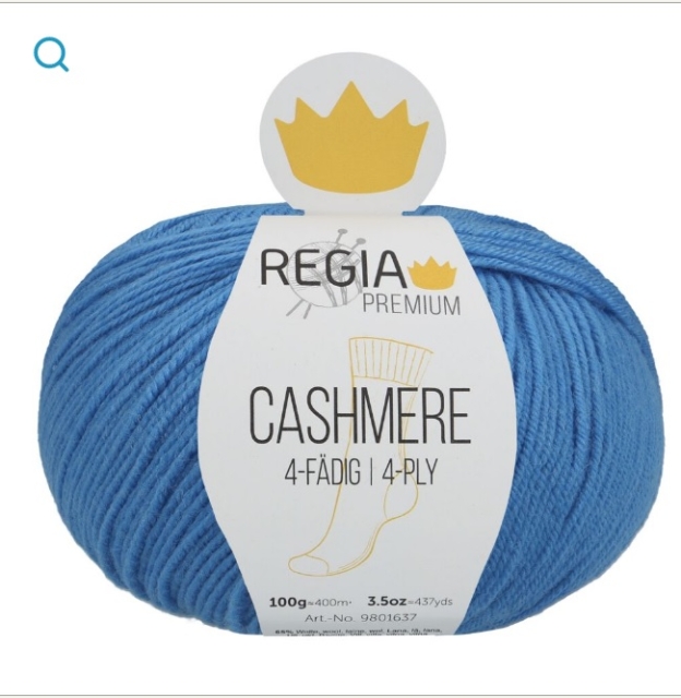 REGIA PREMIUM Cashmere 100 Gramm Farbe campanula