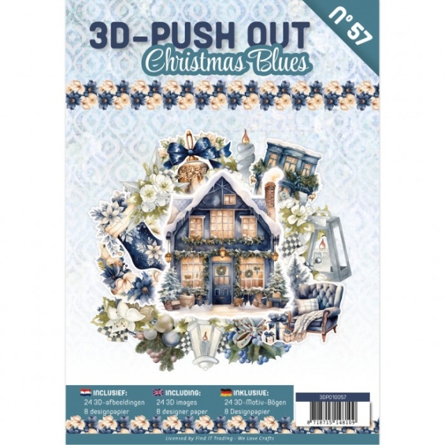 3D Push-Out Book 57 Christmas Blues