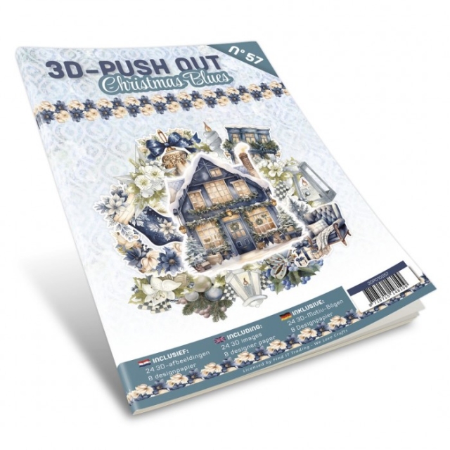 3D Push-Out Book 57 Christmas Blues