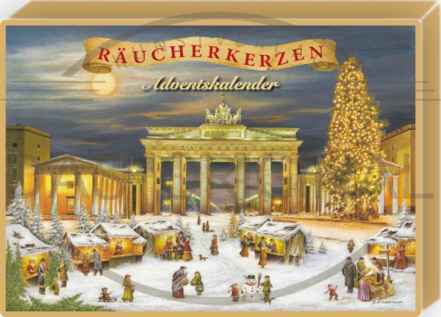 Räucher Adventskalender Brandenburger Tor