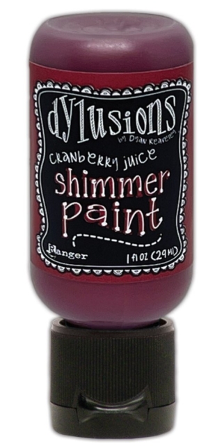 Ranger Dyan Reaveley Dylusions Shimmer Paints Cranberry Juice