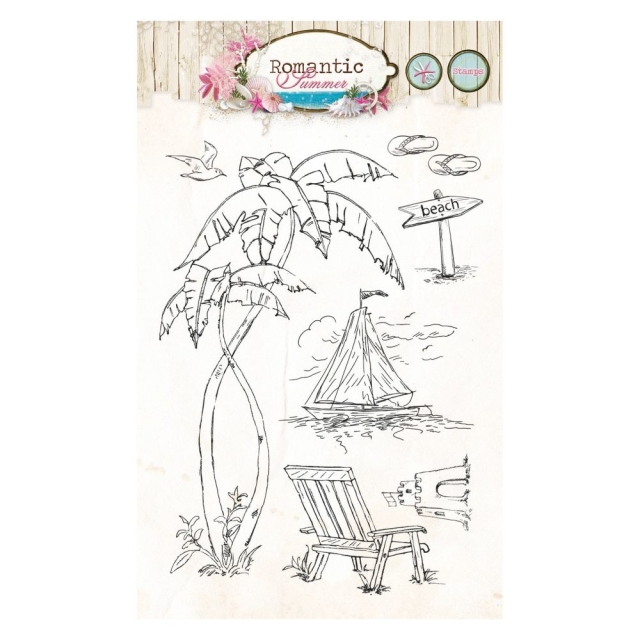 Stempel Clear Romantic Summer