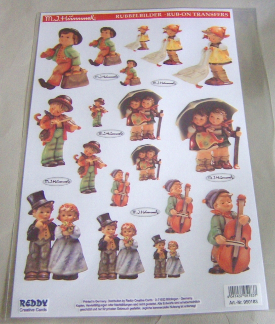 Reddy Cards Rubbelbilder mit Motiven von M.I. Hummel