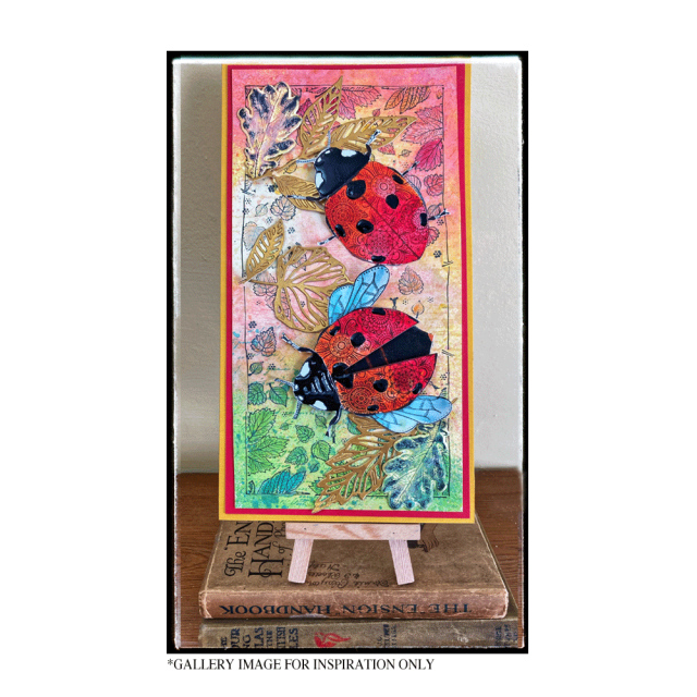 Crafty Individuals Ladybird Unmounted Rubber Stamps