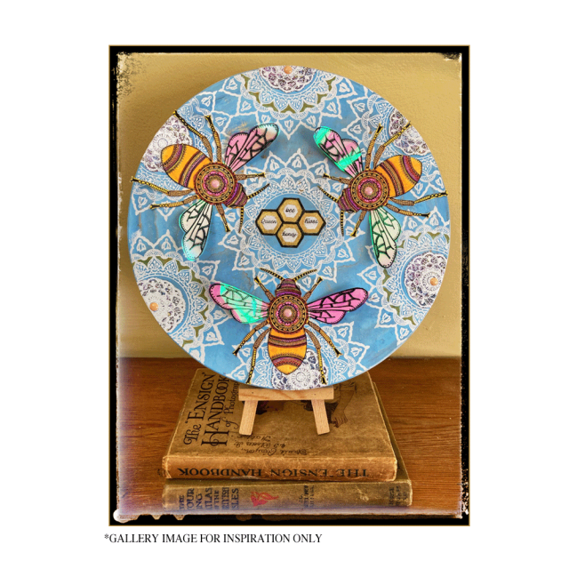 Crafty Individuals Honeybee Unmounted Rubber Stamps