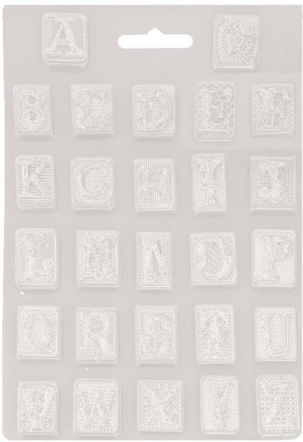 Stamperia A4 Soft Mould Master of Magic Alphabet