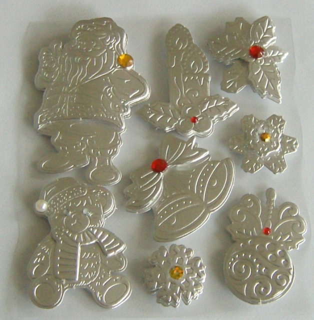 3D Sticker Weihnachten