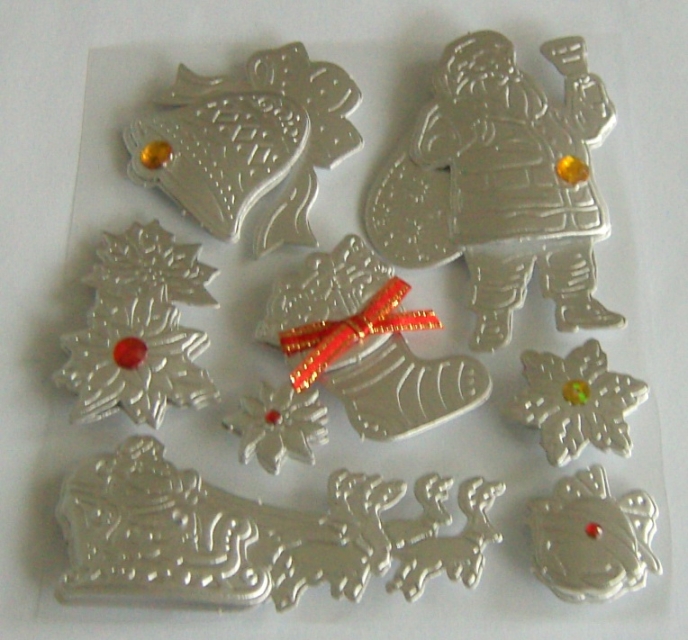 3D Sticker Weihnachten