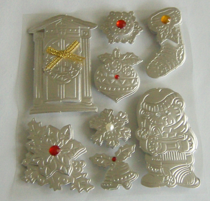 3D Sticker Weihnachten