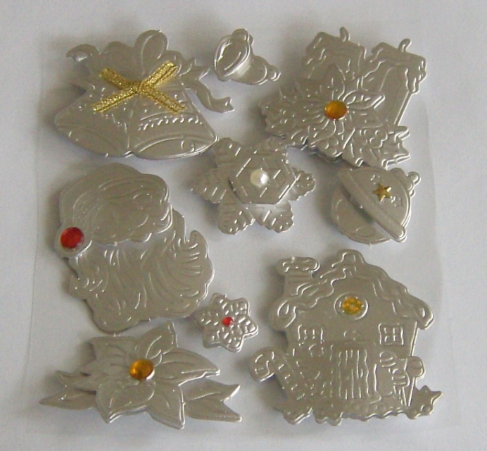 3D Sticker Weihnachten