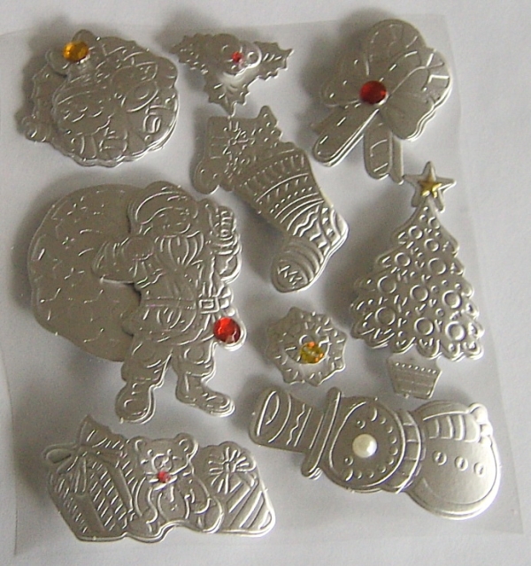 3D Sticker Weihnachten