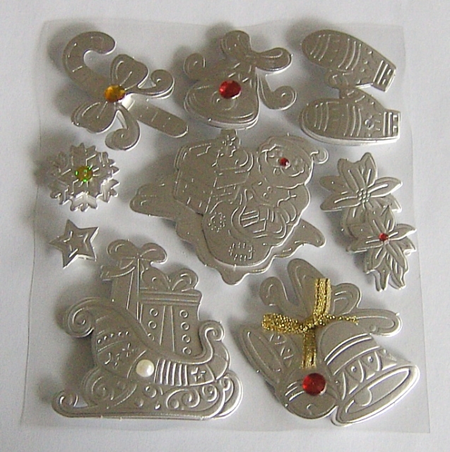 3D Sticker Weihnachten