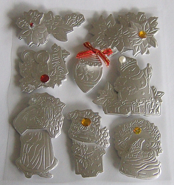 3D Sticker Weihnachten