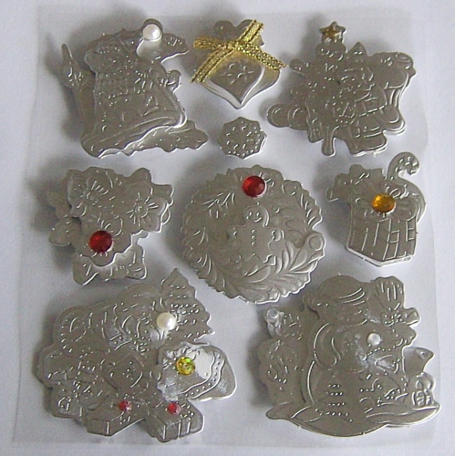 3D Sticker Weihnachten