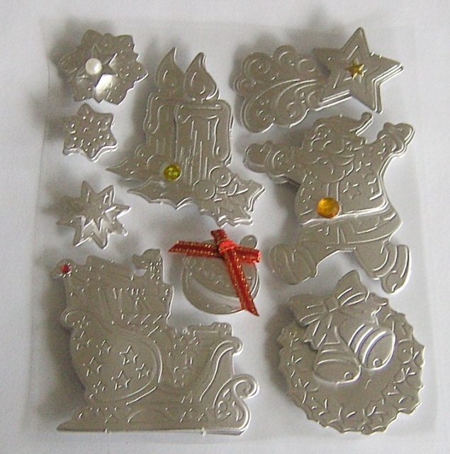 3D Sticker Weihnachten