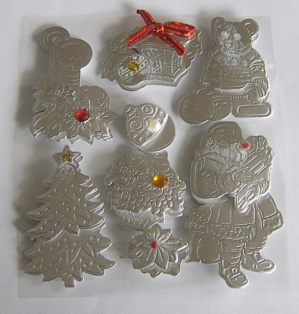 3D Sticker Weihnachten