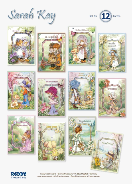Reddy Cards Bastelset Sarah Kay 2
