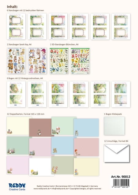 Reddy Cards Bastelset Sarah Kay 2
