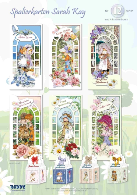 Reddy Cards Sommerliche Grußkarten mit Sarah Kay