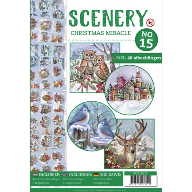 Scenery Push Out Book 15 Christmas Miracle