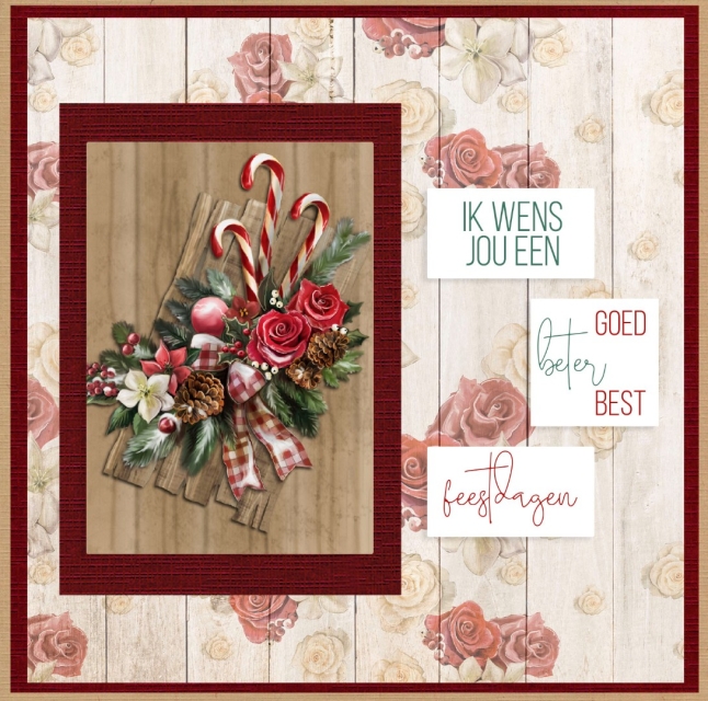 Scenery Push Out Book 18 Christmas Time