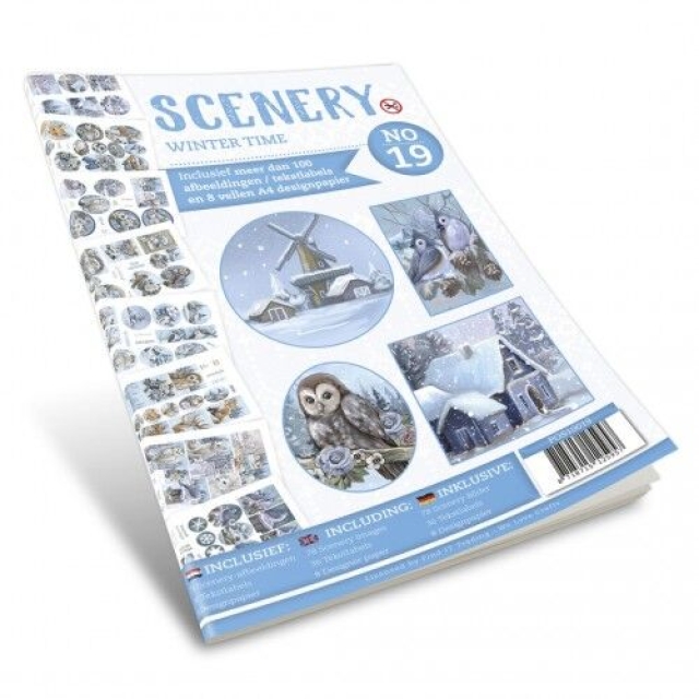 Scenery Push Out Book 19 Winter Time