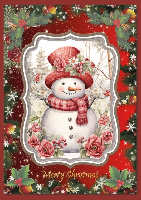 Reddy Cards Bastelset Schneemänner