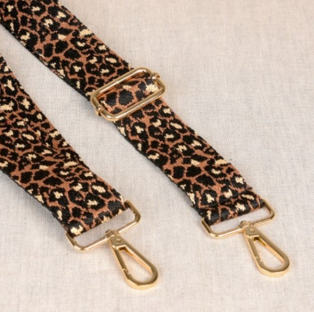 Schulterriemen Leoparden Gurtband 40 x 140 cm