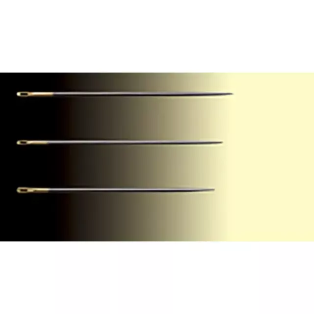 CLOVER Schwarzgoldnadeln Quilten Nr. 12