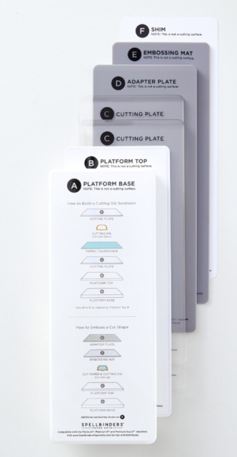Spellbinders Compact Universal Plate System 3,5 x 9 Inch