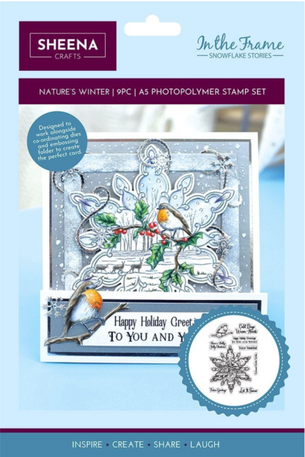 Sheena Crafts Stempel In The Frame Nature's Winter