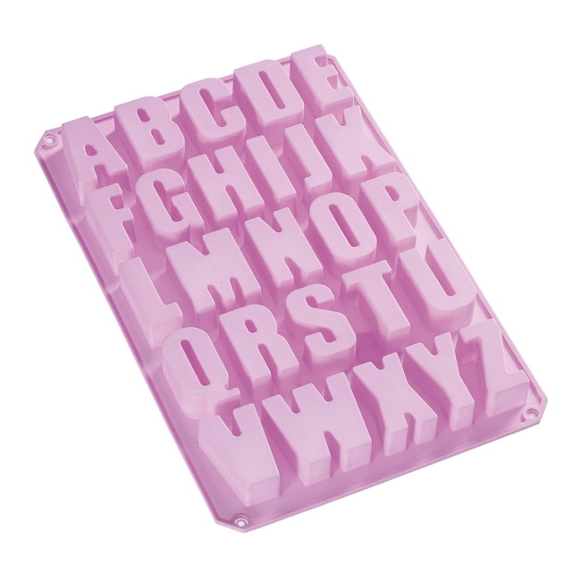 Silikonform Buchstaben