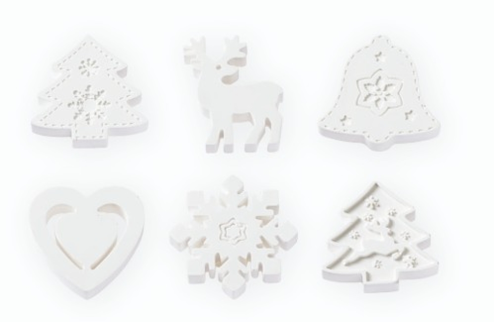 HobbyFun Silikonform Springerle Weihnachten